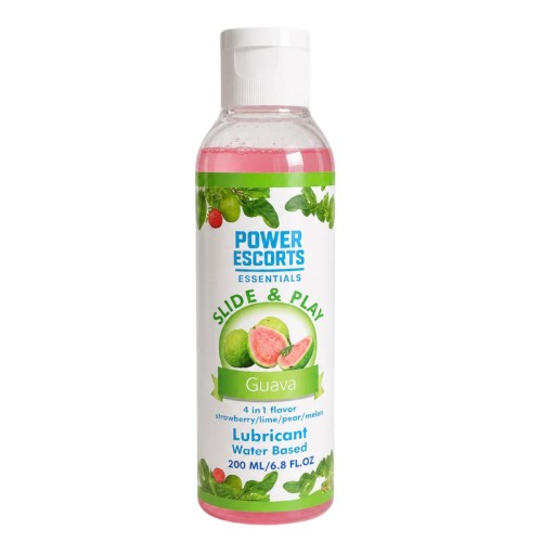Power Escorts - DR12 - Guava Water-Based Lubricant 200ml – Slide & Play Personal Lube