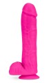 AU NATUREL BOLD BIG JOHN 11" DILDO PINK
