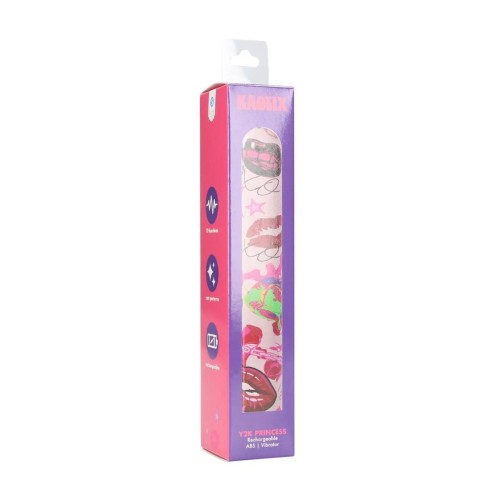 Kaotix - Y2K Princess - Rechargeable Vibrator - Powder Pink