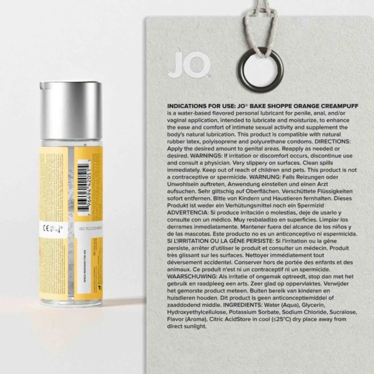 System JO - JO Bake Shoppe Orange Creampuff Lubricant 60 ml
