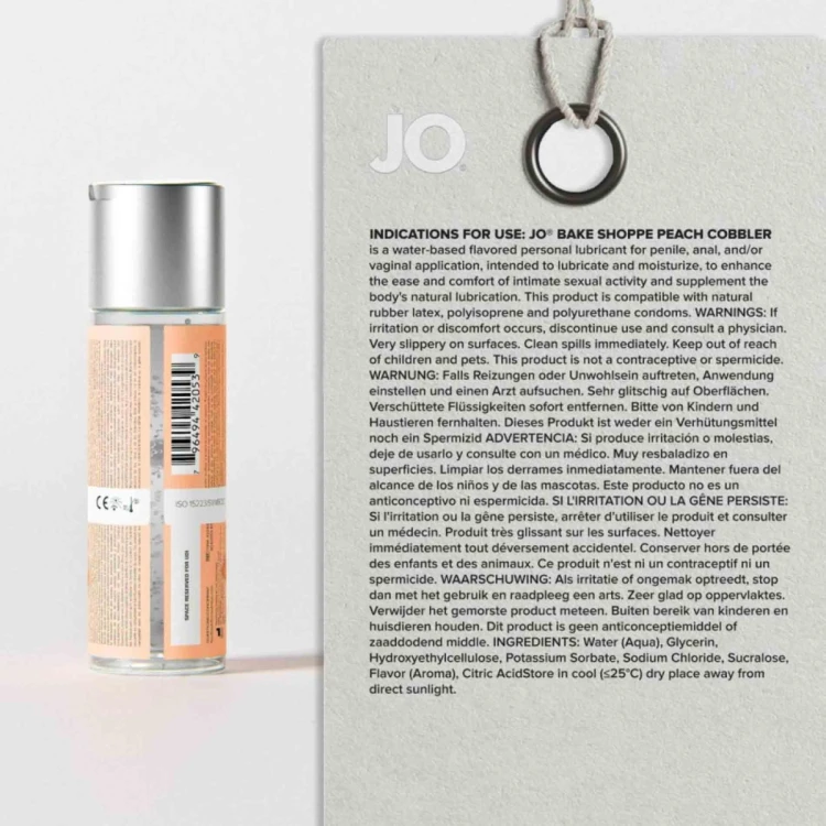 System JO - JO Bake Shoppe Peach Cobbler Lubricant 60 ml