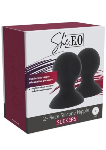 Silicone Nipple Suckers L