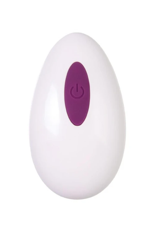 Vibrating egg A-Toys Purr, silicone, purple, 18 cm