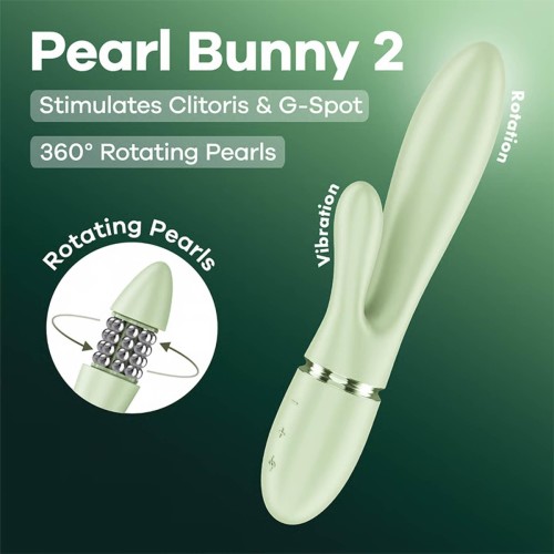Pearl Bunny 2 - light green