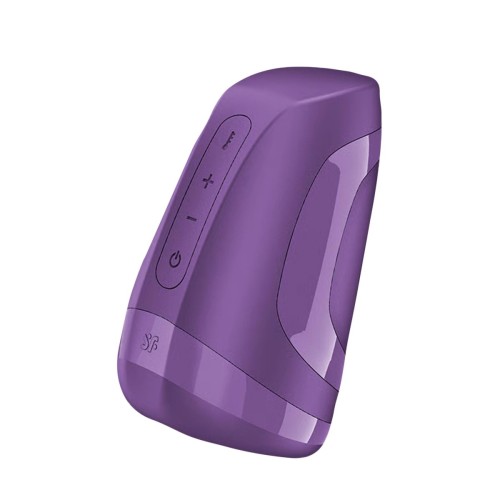 Men Heat Vibration - Battery Series - dark berry