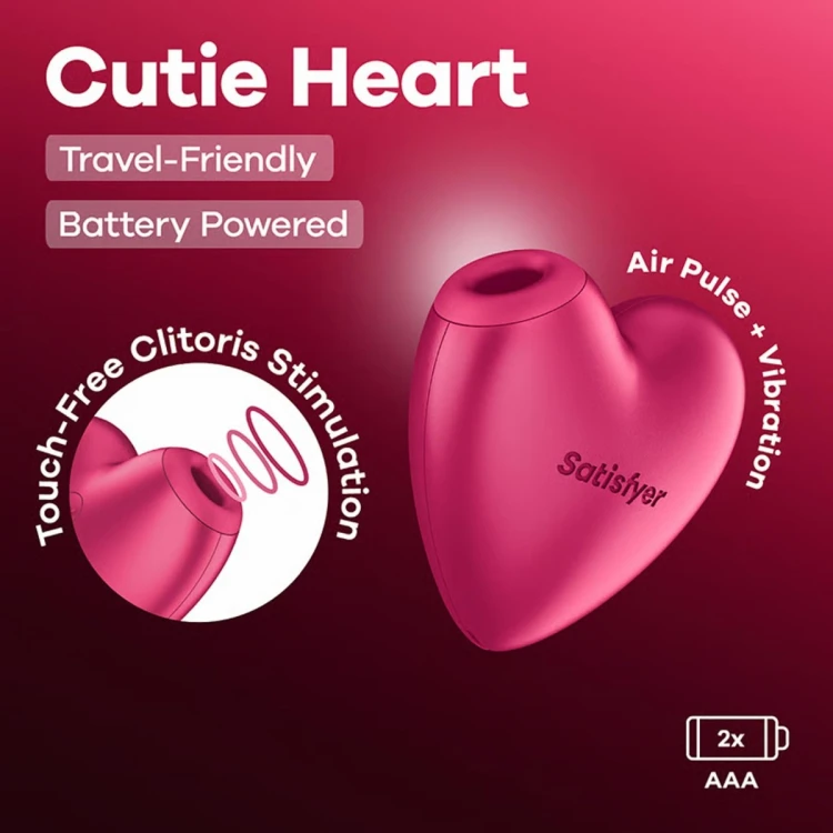Cutie Heart - Battery Series - pink